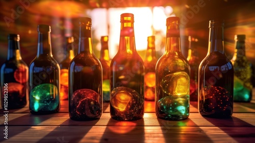 Bottles Filled with Universes