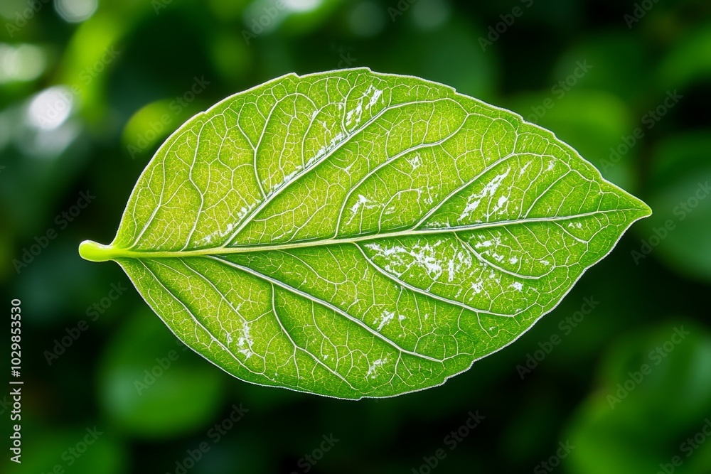 Close-up of a curved leaf, with intricate veins visible Close-up of a curved leaf, with intricate veins visible