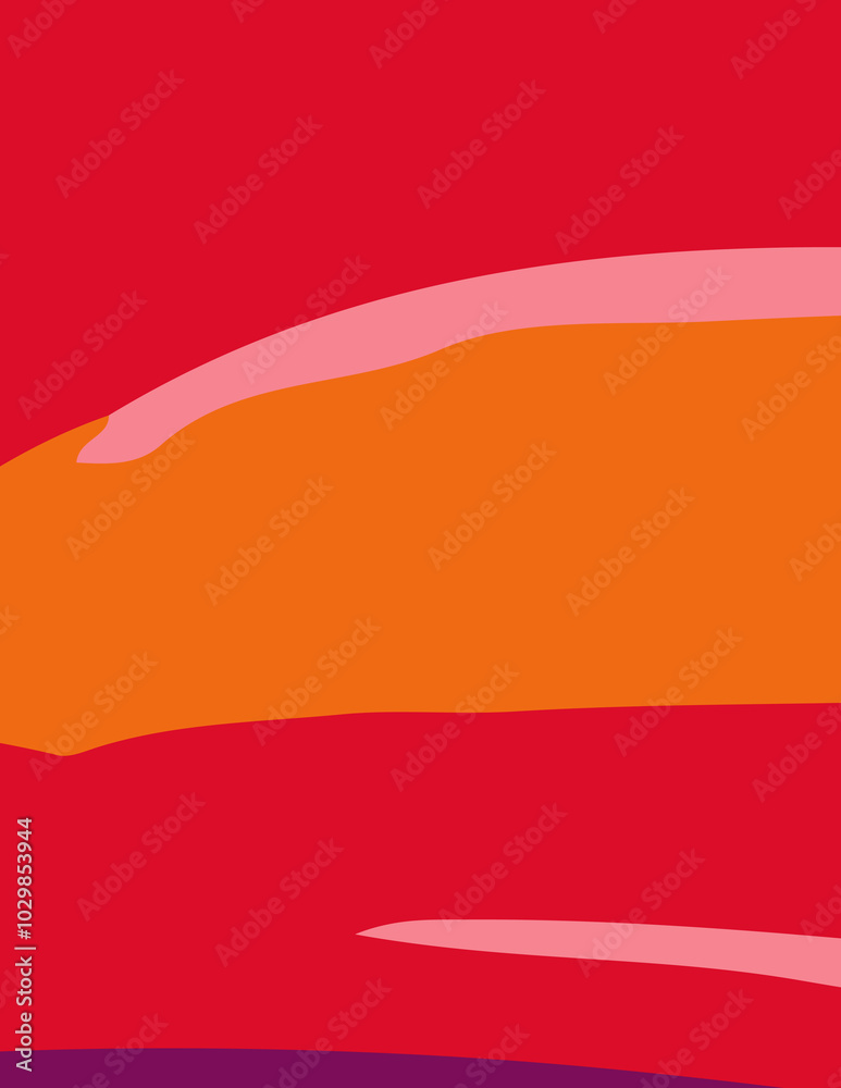 Obraz premium abstract background with untidy waves Illustration