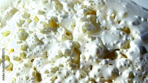 Close up - Soap foam bubbles texture as a background