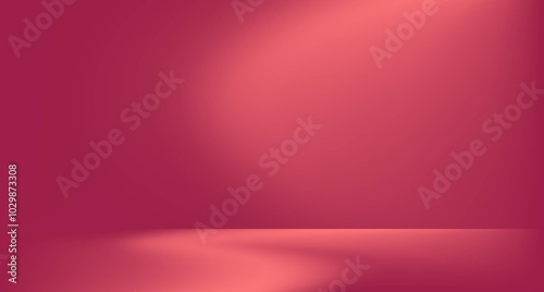 Fotografía Empty  pink studio room background
