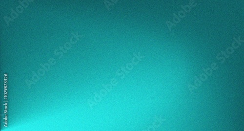 Dark royal green mint sea teal jade emerald turquoise light blue abstract background. Color gradient blur. Rough grunge grain noise. Brushed matte shimmer. Metallic foil effect. Design