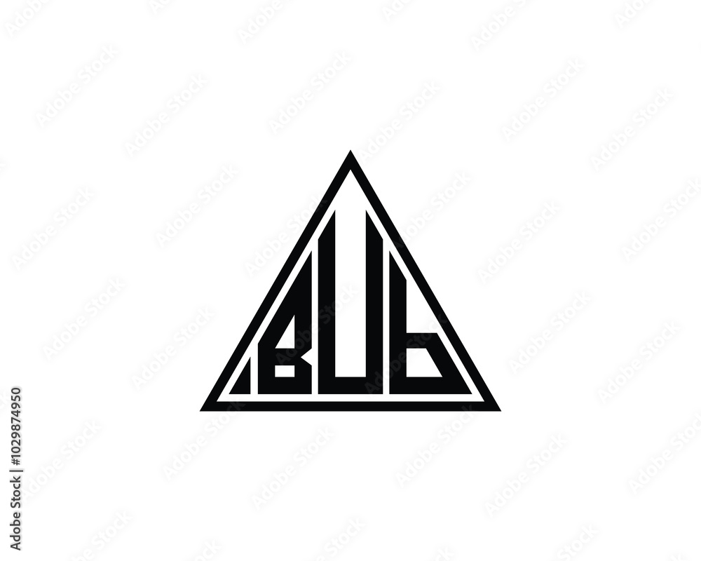BUB Logo design vector template. BUB BUB Logo design vector template. BUB