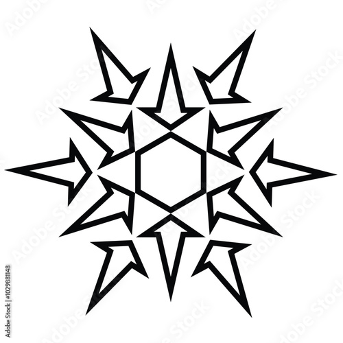 graphic vector of number 79 model ornament pattern with attractive black color lines on a white background