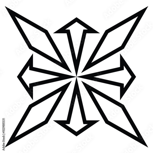 graphic vector of number 82 model ornament pattern with attractive black color lines on a white background