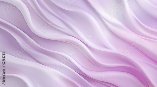 Soft pink satin fabric texture with graceful waves and elegant flow