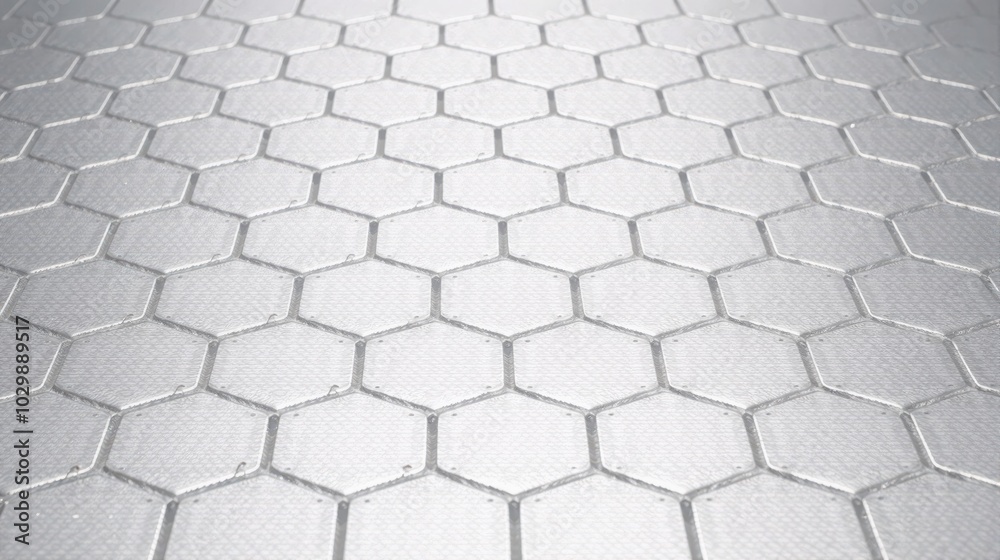 generative ai, Smooth and glossy texture with a three-dimensional hexagonal pattern generative ai, Smooth and glossy texture with a three-dimensional hexagonal pattern