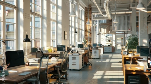 Modern Office with Natural Light