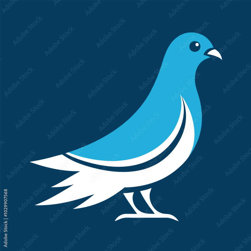 Peace Pigeon Sign Vector Logo Icon Set – Minimalist Dove Symbols Peace Pigeon Sign Vector Logo Icon Set – Minimalist Dove Symbols