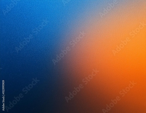 A vibrant blue to orange gradient with subtle texture, perfect for a dynamic background photo