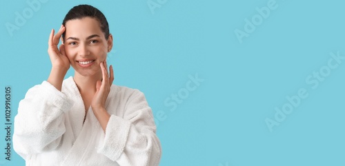 Beautiful young happy woman...
