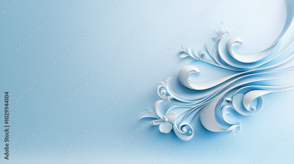 A soothing light blue backdrop featuring intricate calligraphy, ideal for art prints or motivational quotes to inspire creativity. A soothing light blue backdrop featuring intricate calligraphy, ideal for art prints or motivational quotes to inspire creativity.