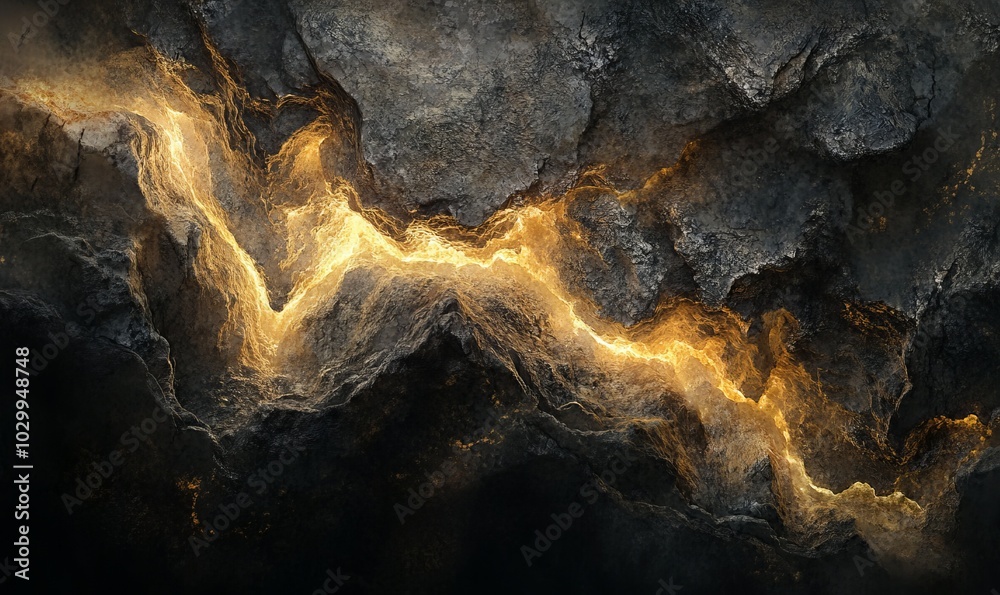 Rock textures drawn by the light Rock textures drawn by the light