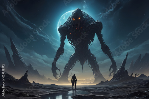 the monster with men