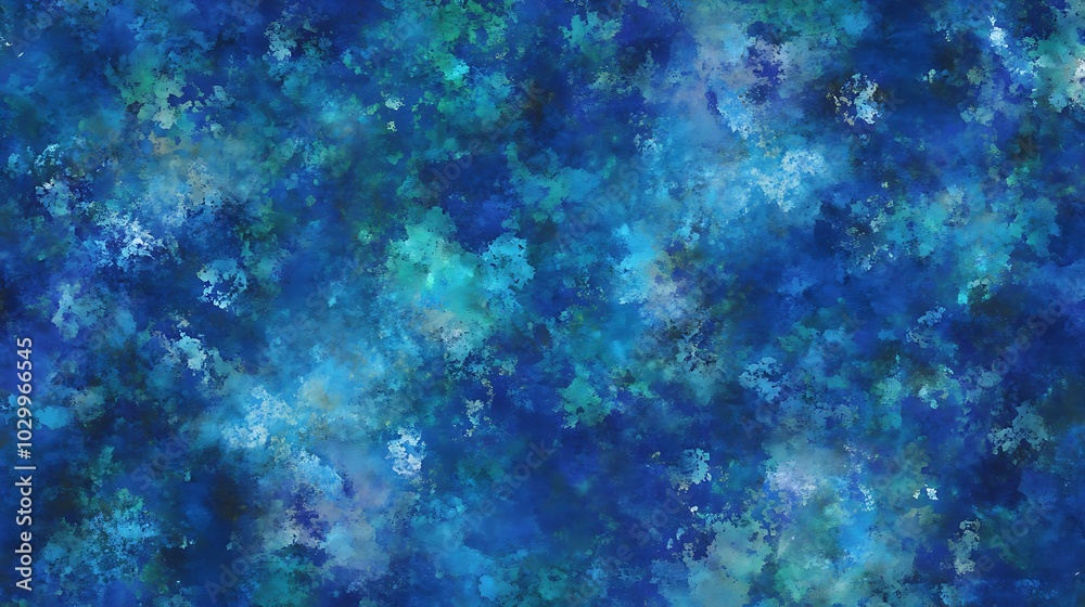 Fototapeta premium Abstract Watercolor Background with Blue and Green Shades for Digital Designs Soft Pastel Background for Graphic Design Templates