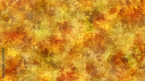 Abstract Watercolor Background for Digital Design, Autumn Colors Plain Textured Background for Web Design and Copy