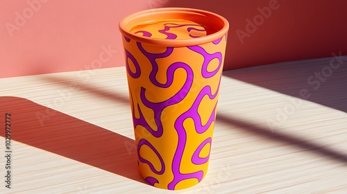 Vibrant Creatively Designed 20oz Tumbler photo