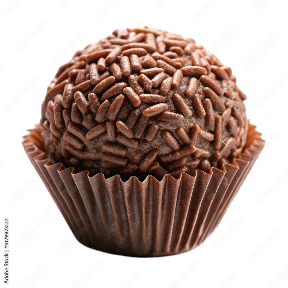 Brigadeiro Cake isolated on transparent background Brigadeiro Cake isolated on transparent background