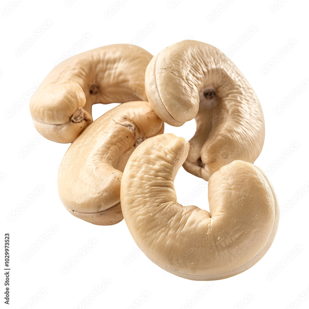 cashew nut isolated on white background cashew nut isolated on white background