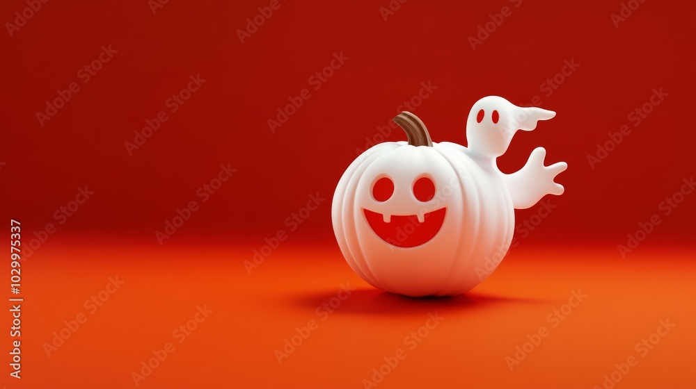 halloween pumpkin with ghost halloween pumpkin with ghost