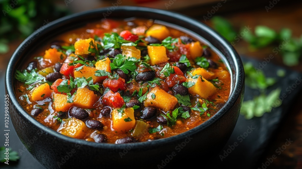 Hearty Black Bean and Butternut Squash Stew: A Nutritious Plant-Based Meal Perfect for Cozy Nights Hearty Black Bean and Butternut Squash Stew: A Nutritious Plant-Based Meal Perfect for Cozy Nights