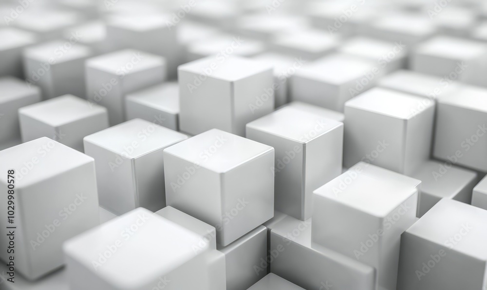 White 3D Blocks form a Business abstract wallpaper White 3D Blocks form a Business abstract wallpaper