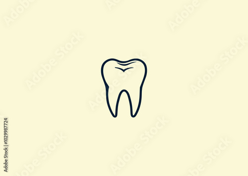 Vector illustration of Dental Logo Design