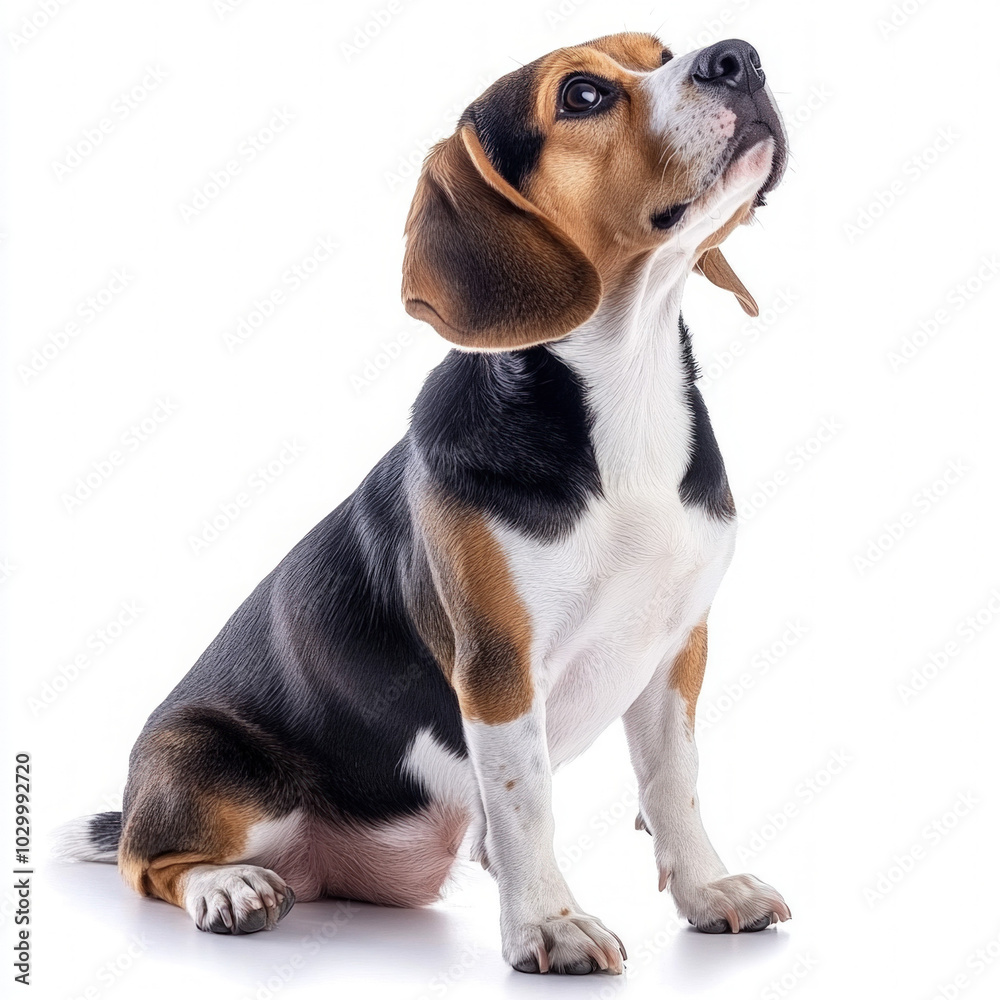 Beagle Dog Isolated Beagle Dog Isolated