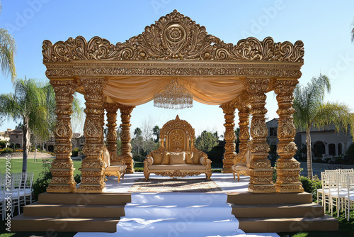 Beautifully Decorated Manda...