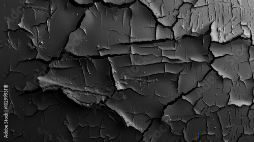 Black Textured Background