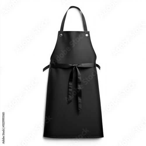 Black Apron Isolated