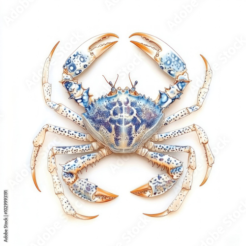 Blue Crab Isolated
