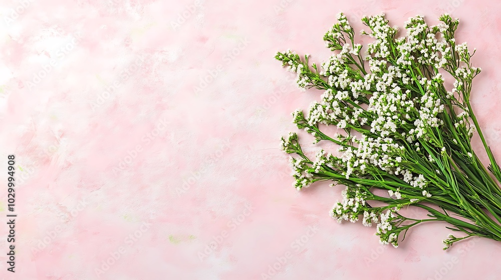White Flowers on a Pink Background for Spring or Summer Designs Abstract Gradient Background with Copy Space White Flowers on a Pink Background for Spring or Summer Designs Abstract Gradient Background with Copy Space