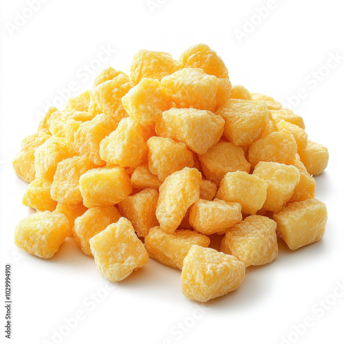 Cheese Curds Isolated