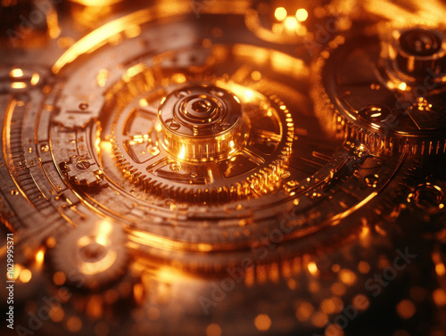 Close-Up Shot Of Intricate ...