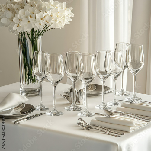 Fine Dining Isolated