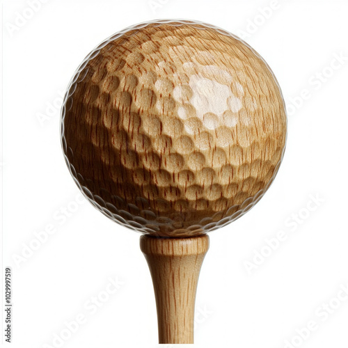 Golf Tee Isolated