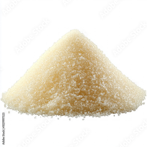 Granulated Sugar Isolated