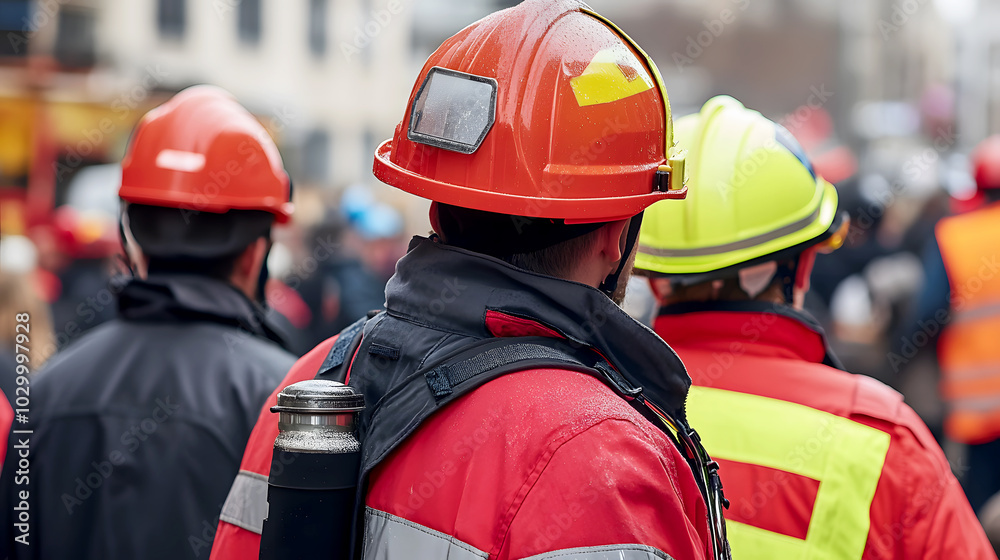 Obraz premium Importance of Safety Measures at Public Events