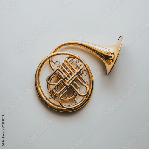Horn Instrument Isolated