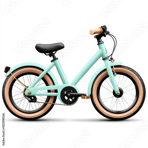 Kids Bike Isolated