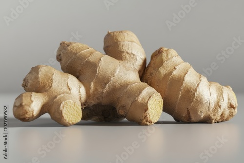 Stand out with the freshness of ginger in your promotions., photo of Isolated on transparent background-- C100 photo