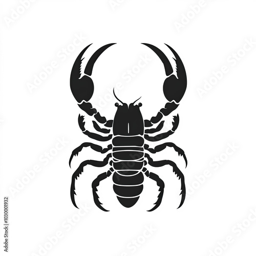 Scorpion Silhouette, Illust...