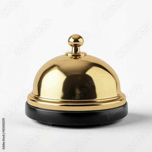 Service Bell Isolated
