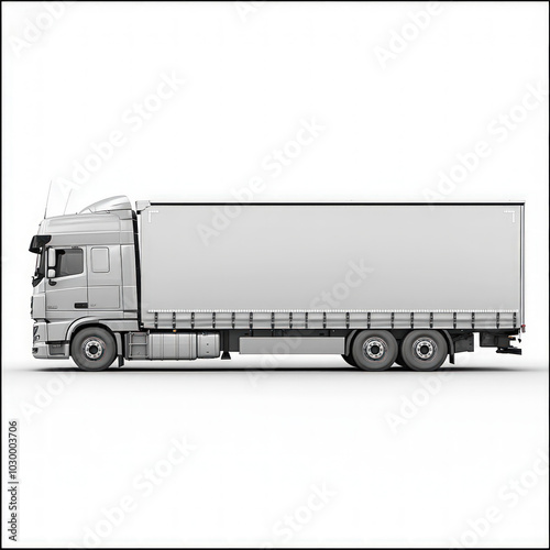 Truck Isolated Side View