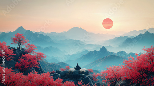 Wallpaper Depicting A Tranq...
