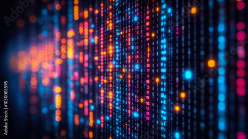 Wallpaper Mural Wallpaper Showcasing A Dazzling Array Of Colorful Led Lights In Various Patterns, Creating A Dynamic And Energetic Atmosphere Against A Dark Backdrop Torontodigital.ca