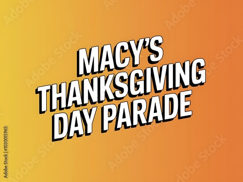 Macy's Thanksgiving Day Parade Announcement