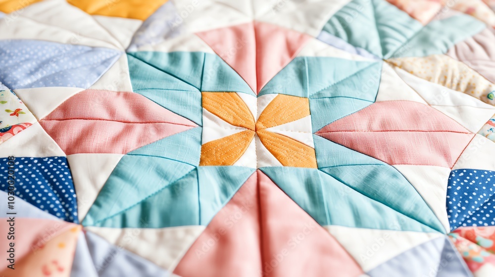 DIY quilting, piecing together unique designs DIY quilting, piecing together unique designs
