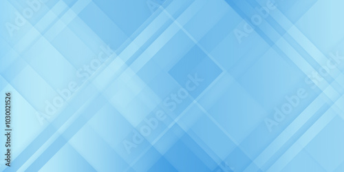 geometric pattern background arranging randomly, business and technology background with gradient color triangle and square shapes, Abstract light blue gradient background with modern seamless lines.